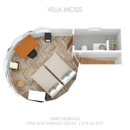 Vila Vacation I Moss, Ibiza-style Villa, Golf-front, Swimming-pool, Biohacking, Sauna, Fire-pit Lounge, 7min From Puerto Banus
